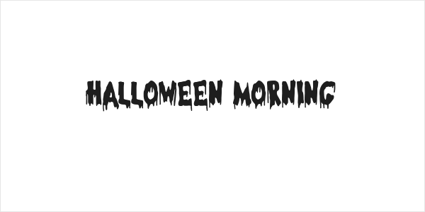 Halloween Morning Logo
