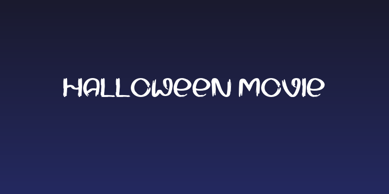 Halloween Movie Social Header