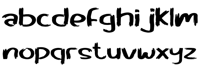 Halloween Movie Font LOWERCASE