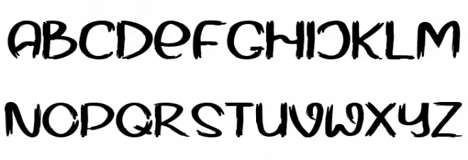 Halloween Movie Schriftart Groß