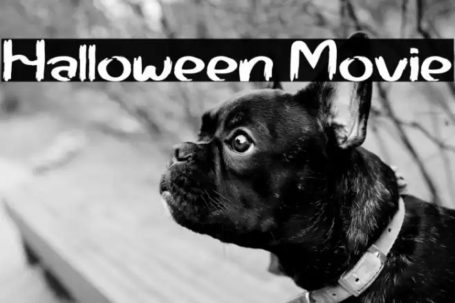 Halloween Movie Font examples