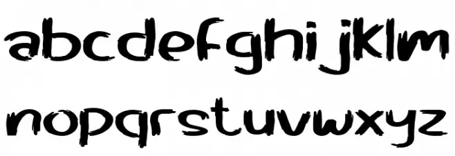 Halloween Movie Caratteri MINUSCOLO