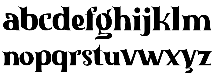 Halloween Nightmare Demo Schriftart Kleinbuchstaben