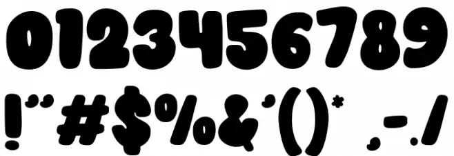 Halloween Nightmare Regular Font OTHER CHARS