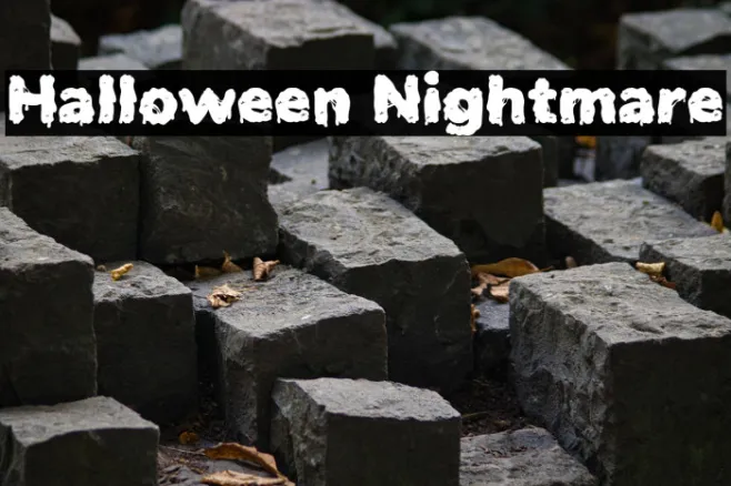 Halloween Nightmare Example 1