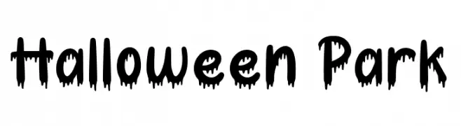 Halloween Park  baixar fontes gratis