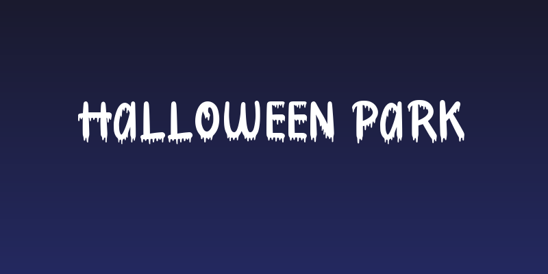 Halloween Park Social Header