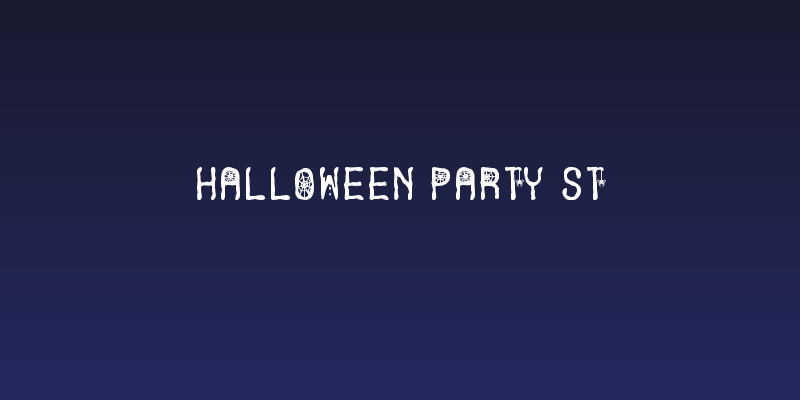 Halloween Party St Social Header