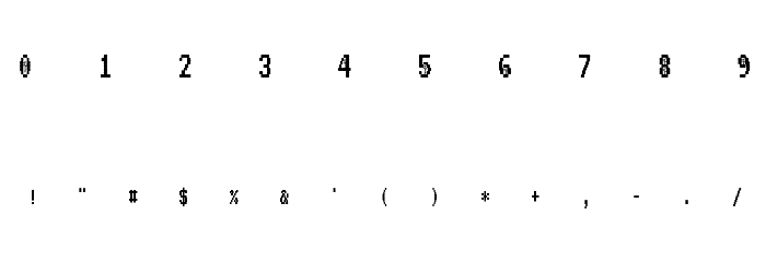 Halloween Party Font OTHER CHARS