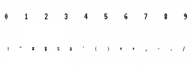 Halloween Party Font OTHER CHARS