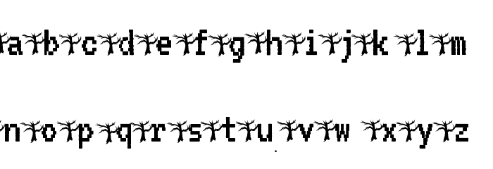 Halloween Party Font LOWERCASE