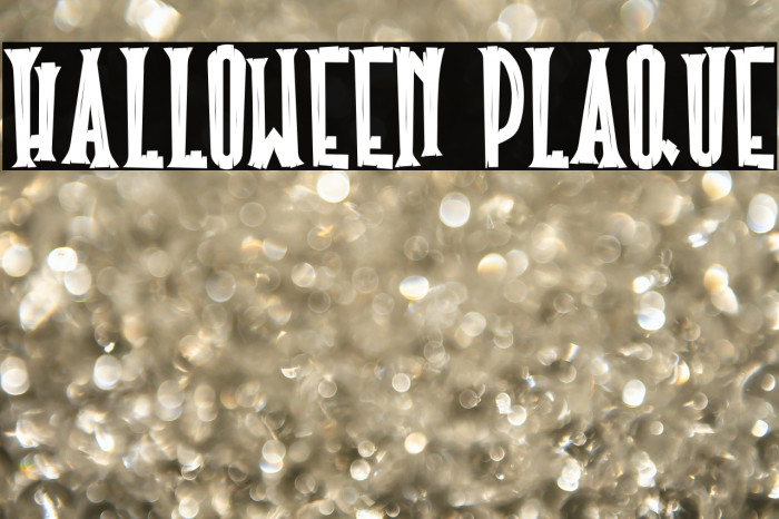 Halloween Plaque Example 2