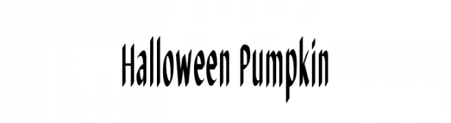 Halloween Pumpkin  تنزيل الخطوط