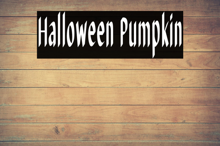 Halloween Pumpkin Example 1