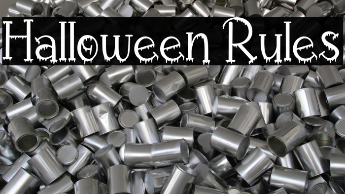 Halloween Rules Example 3