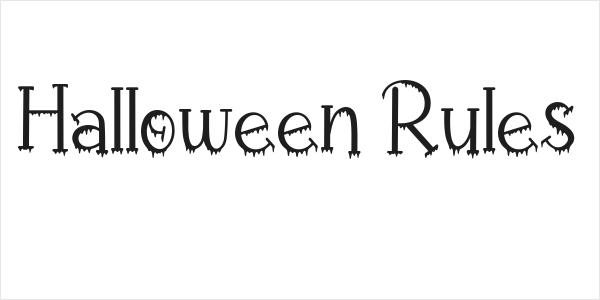 Halloween Rules Logo