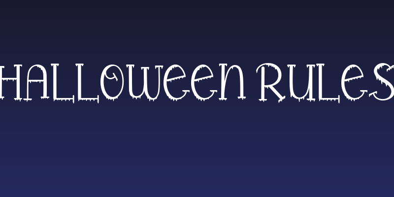 Halloween Rules Social Header