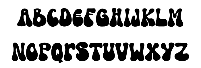 Halloween Season Font UPPERCASE