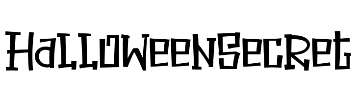 Halloween Secret  baixar fontes gratis