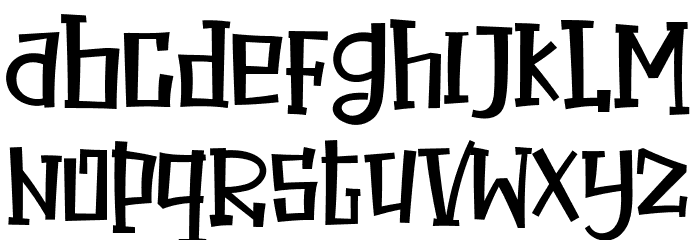 Halloween Secret Font LOWERCASE