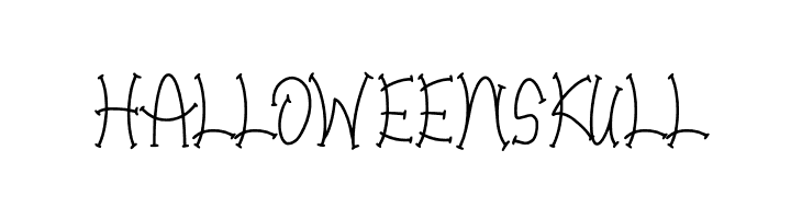 Halloween Skull  baixar fontes gratis