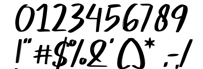 Halloween Skull Font OTHER CHARS