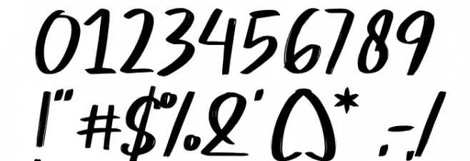 Halloween Skull Font OTHER CHARS