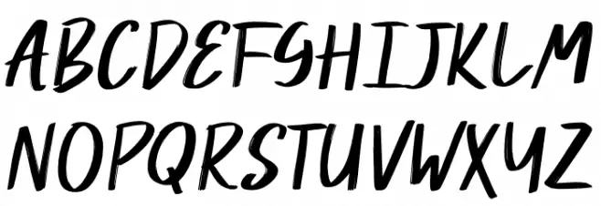 Halloween Skull Font UPPERCASE
