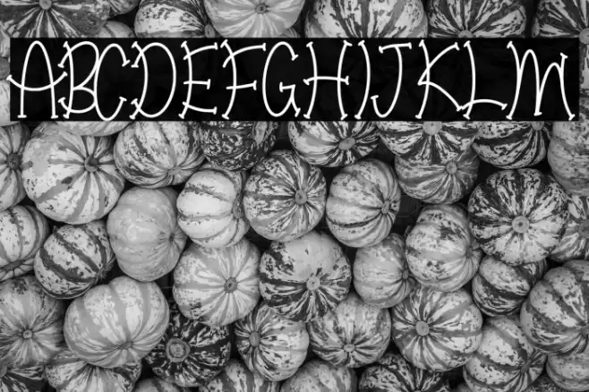Halloween Skull Font examples