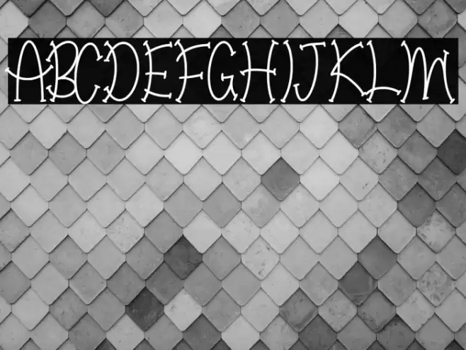 Halloween Skull Font examples