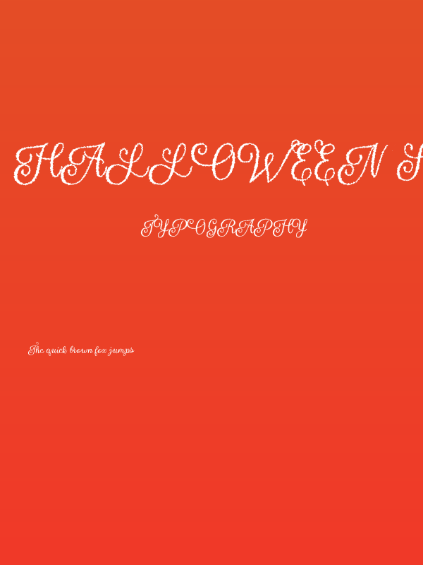 Halloween Sparkle Poster