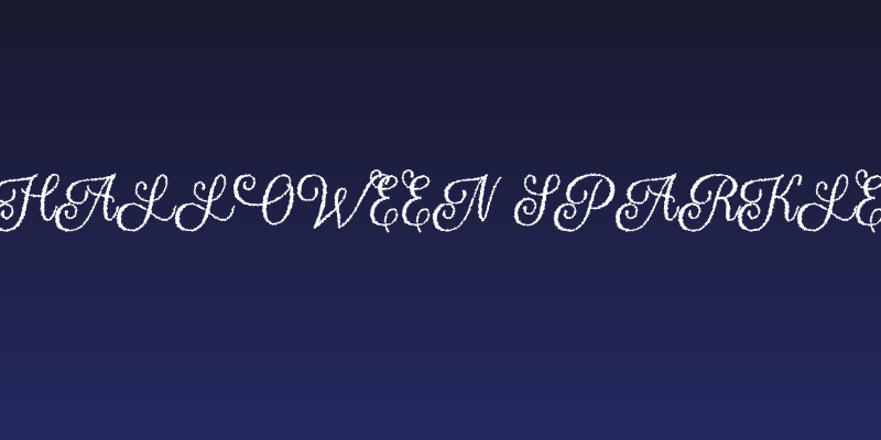 Halloween Sparkle Social Header