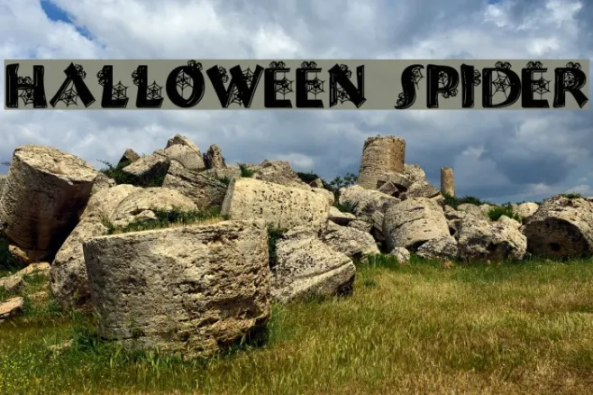 Halloween Spider Example 3