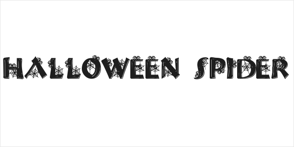 Halloween Spider Logo