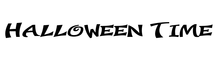 Halloween Time Font