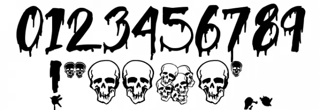 Halloween Too Polices AUTRES CHARS