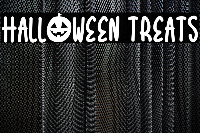 Halloween Treats Example 1