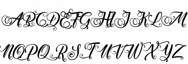 Halloween Witches Script Fonte MAIÚSCULAS