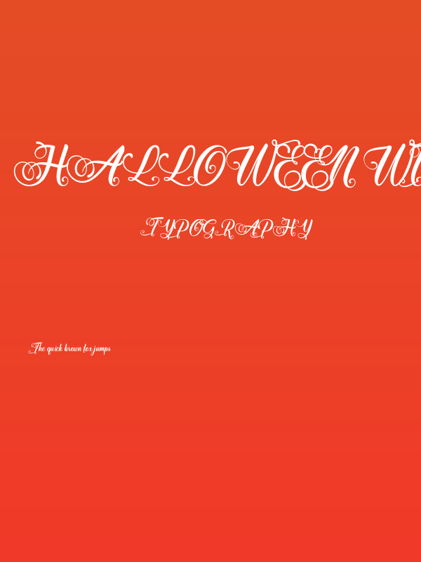 Halloween Witches Script Poster