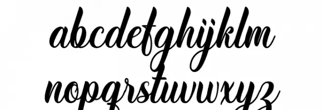 Halloween Witches Script 字体 小写