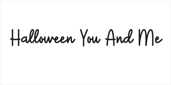 Halloween You And Me Logo