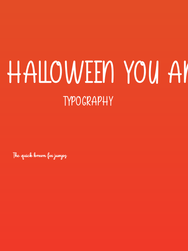 Halloween You And Me Poster