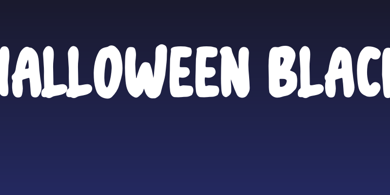 Halloween black Social Header