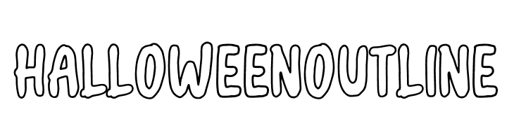 Halloween outline  لخطوط تنزيل
