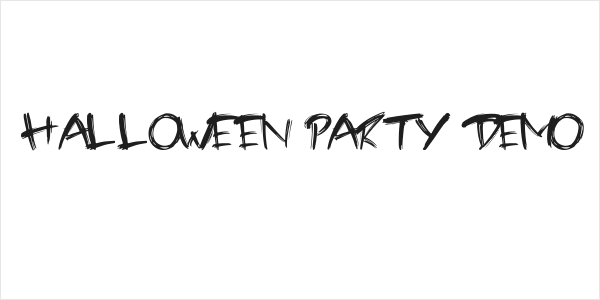 Halloween party demo Logo