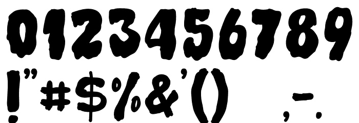 Halloween witches Regular Font OTHER CHARS