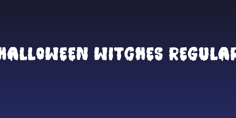 Halloween witches Regular Social Header