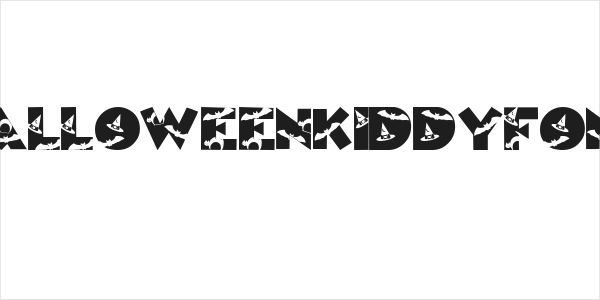 HalloweenKiddyFont Logo