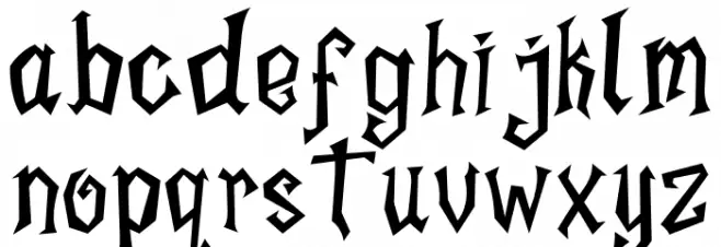 HalloweenKliwones-Regular 字体 小写