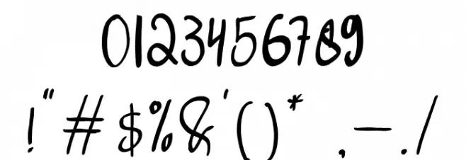 HalloweenSweet Font OTHER CHARS